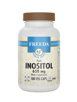 Inositol 650 mg - 100 Capsules - Freeda Health