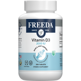 Vitamin D3 2000 IU - 250 Tiny Tablets - Freeda Health