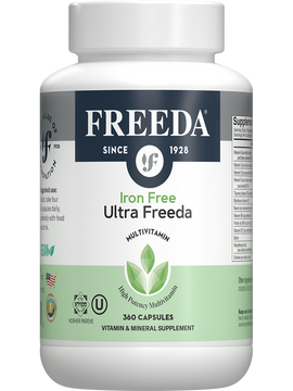 Ultra Freeda, Iron Free - 360 Capsules - Freeda Health