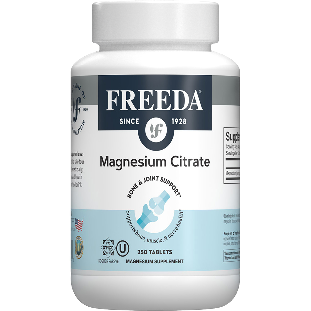 Magnesium Citrate - 250 Coated Tablets