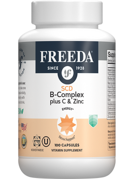 SCD B Complex w/ Vitamin C & Zinc - 100 Capsules
