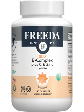 SCD B Complex w/ Vitamin C & Zinc - 250 Capsules