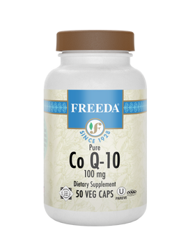 Coenzyme Q-10 100 mg - 50 Capsules - Freeda Health