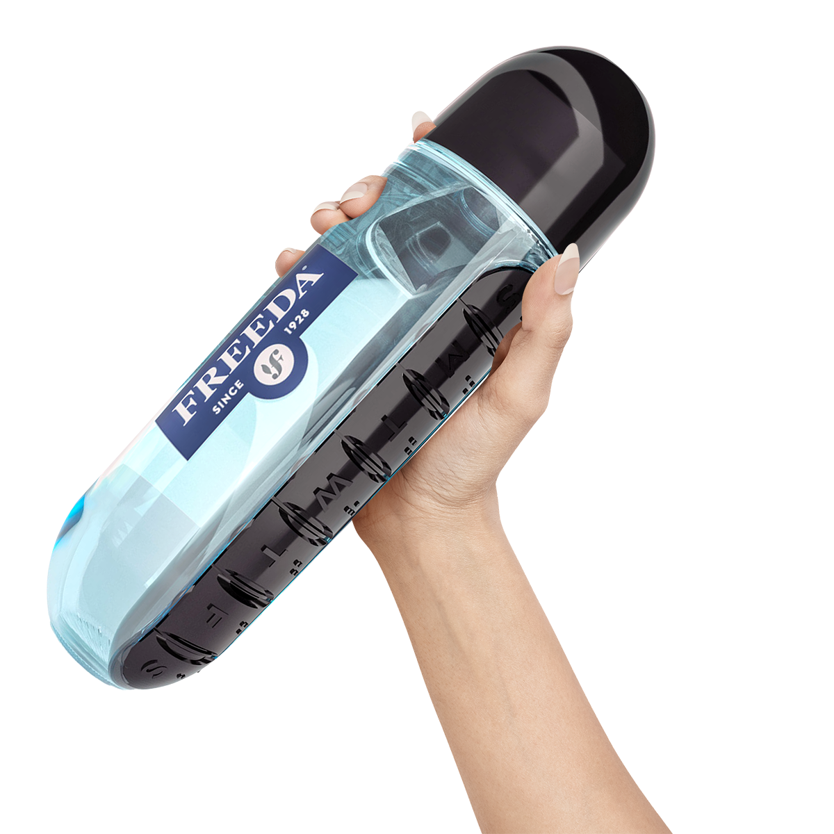 FREEDA  Freeda Health2gO Water Bottle (3-in-1)
