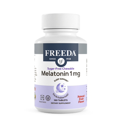 FREEDA  Melatonin Sugar-Free Chewable 1 mg 180