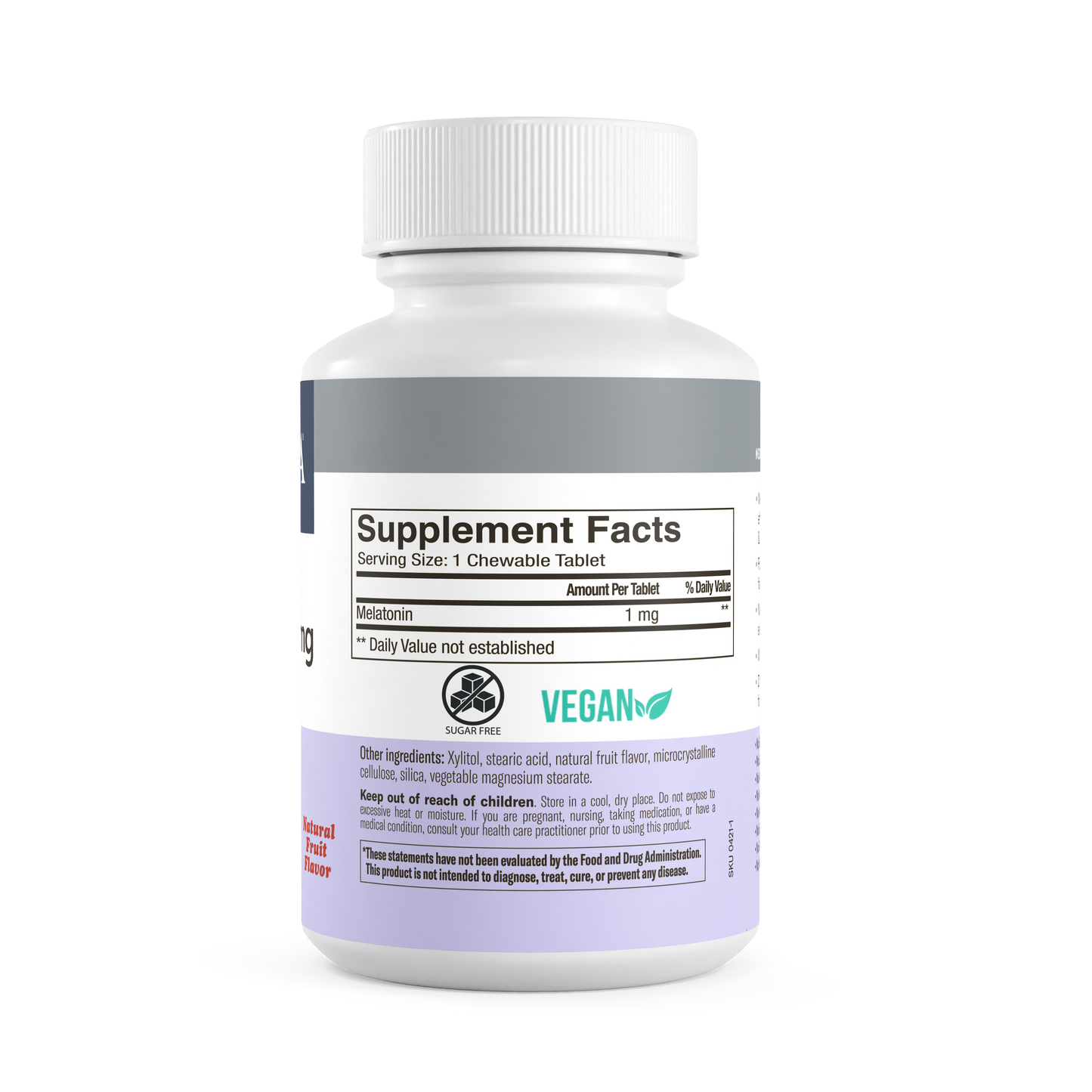 FREEDA  Melatonin Sugar-Free Chewable 1 mg