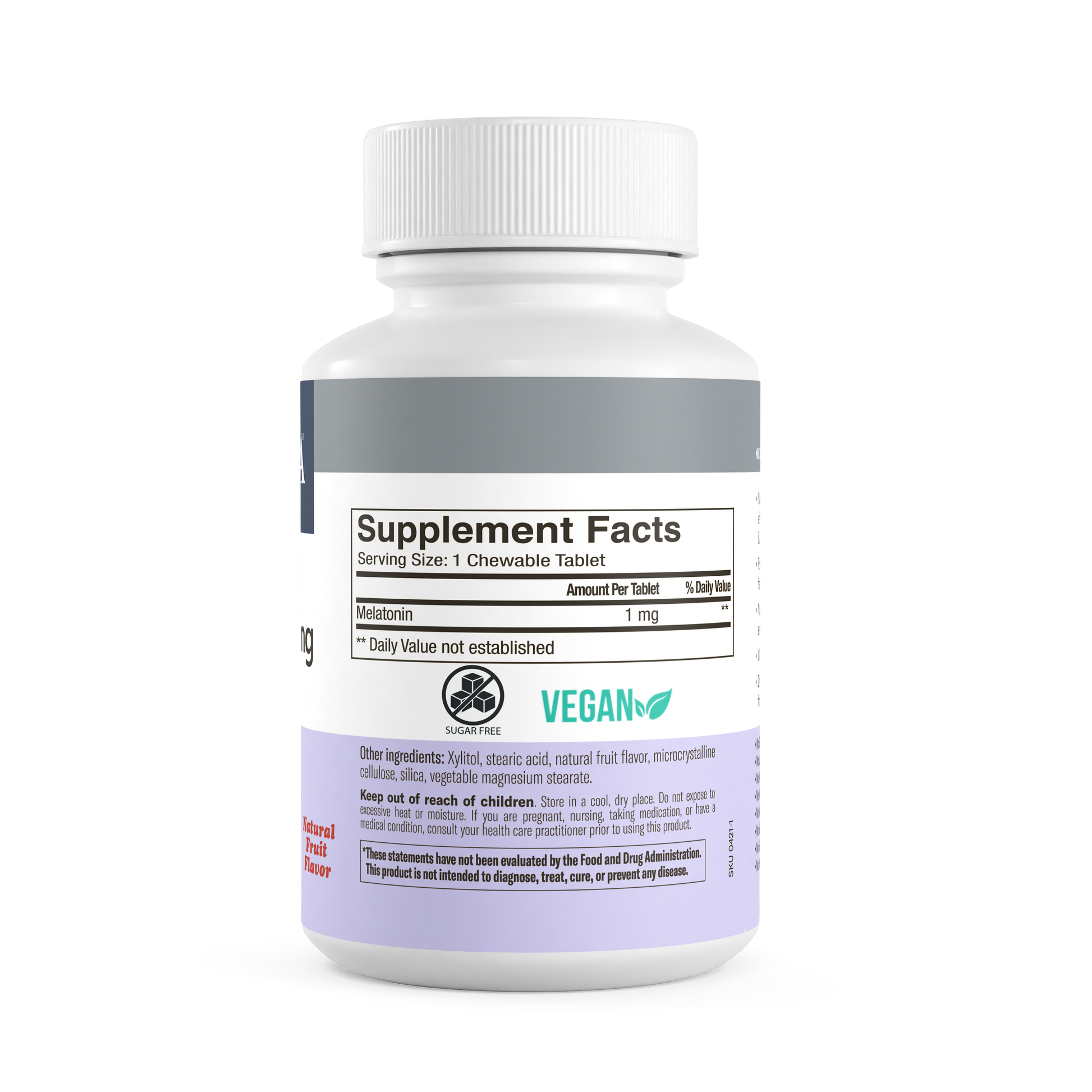 FREEDA  Melatonin Sugar-Free Chewable 1 mg