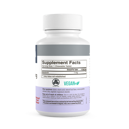 FREEDA  Melatonin Sugar-Free Chewable 1 mg