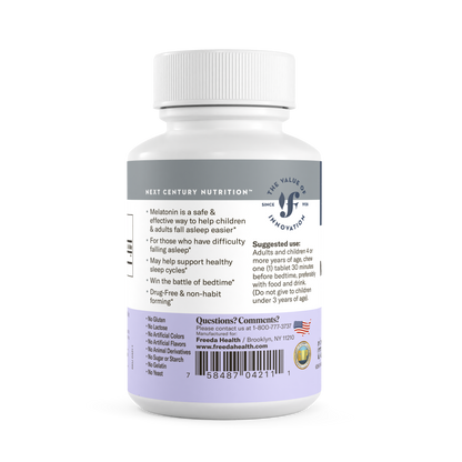 FREEDA  Melatonin Sugar-Free Chewable 1 mg