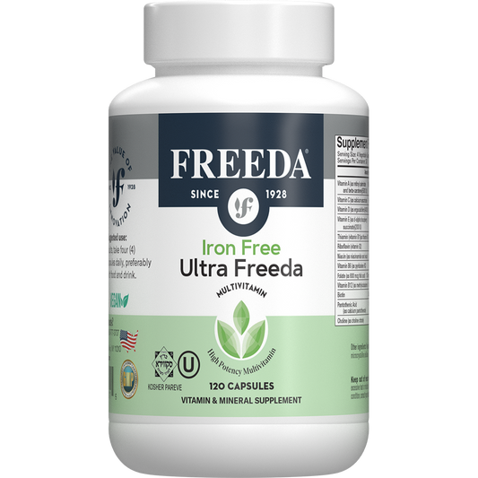 FREEDA  Ultra Freeda, Iron Free Adult Multivitamin