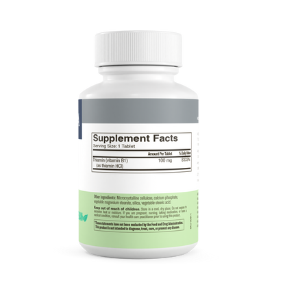 FREEDA  Vitamin B1 (Thiamin HCL) 100 mg - 100 Tablets