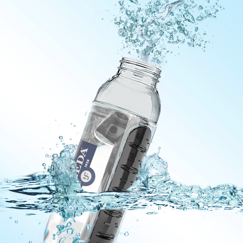 Freeda Health2gO Water Bottle (3-in-1)